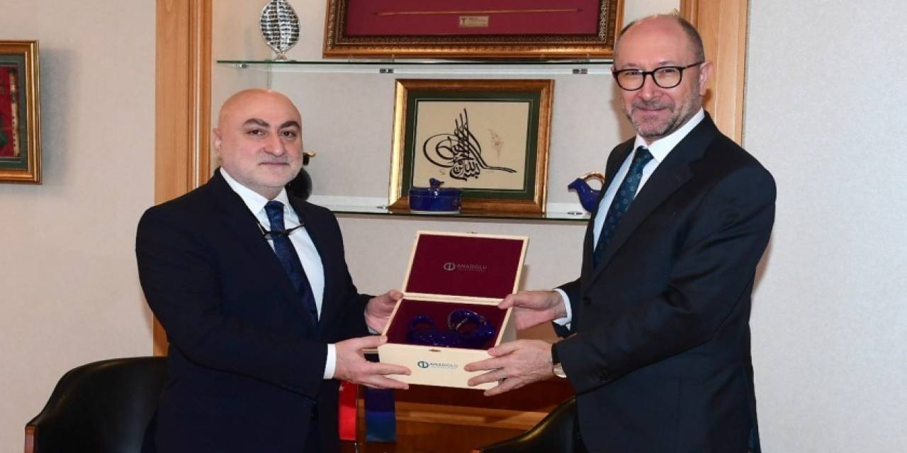 Türkiye Katılım Bankaları Birliği Genel Sekreteri Vural’dan Anadolu Üniversitesi Rektörü Prof. Dr. Fuat Erdal’a Ziyaret