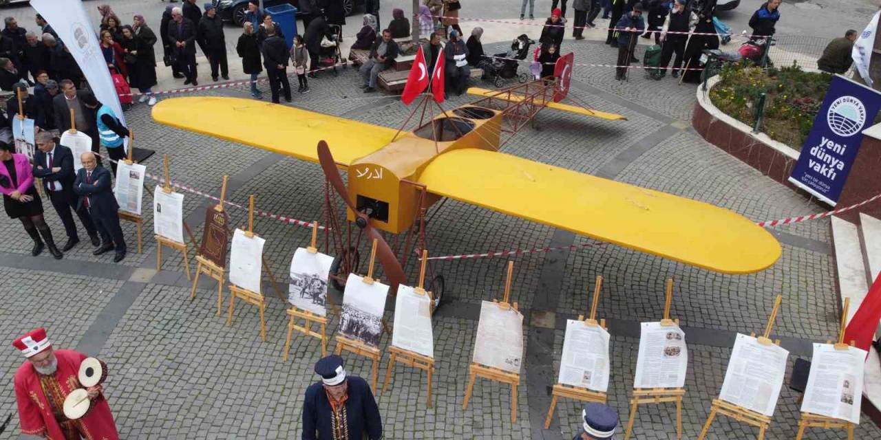 110 Yıl Önce İstanbul’dan Kudüs’e Uçan Edremit Tayyaresi Tekrar Yapıldı