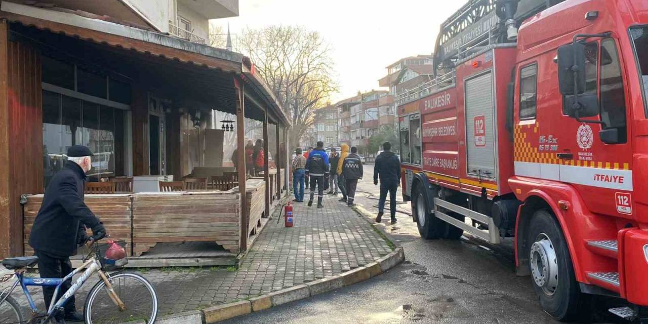 Gönen’de Ekmek Fırınında Yangın Çıktı
