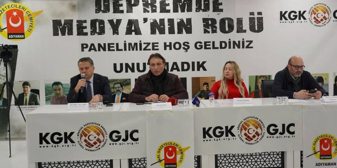 ‘Depremde Medyanın Rolü’ Konuşuldu