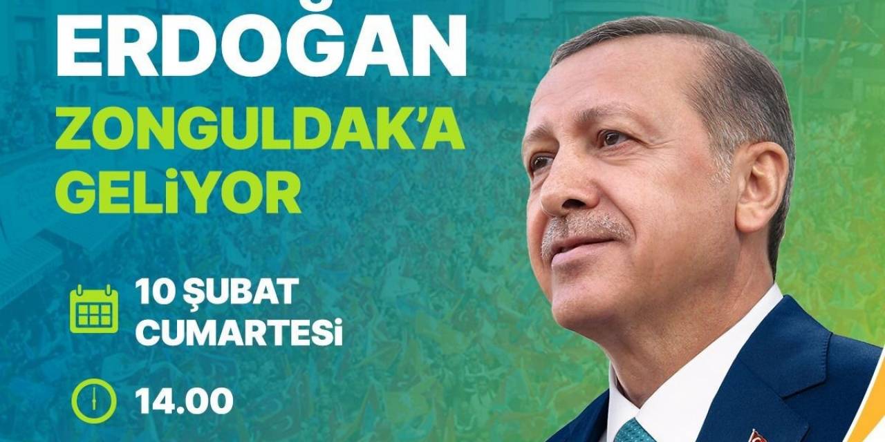 Zonguldak Cumhurbaşkanı Erdoğan’ı Ağırlayacak