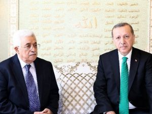 Erdoğan, Mahmud Abbas İle Bir Araya Geldi