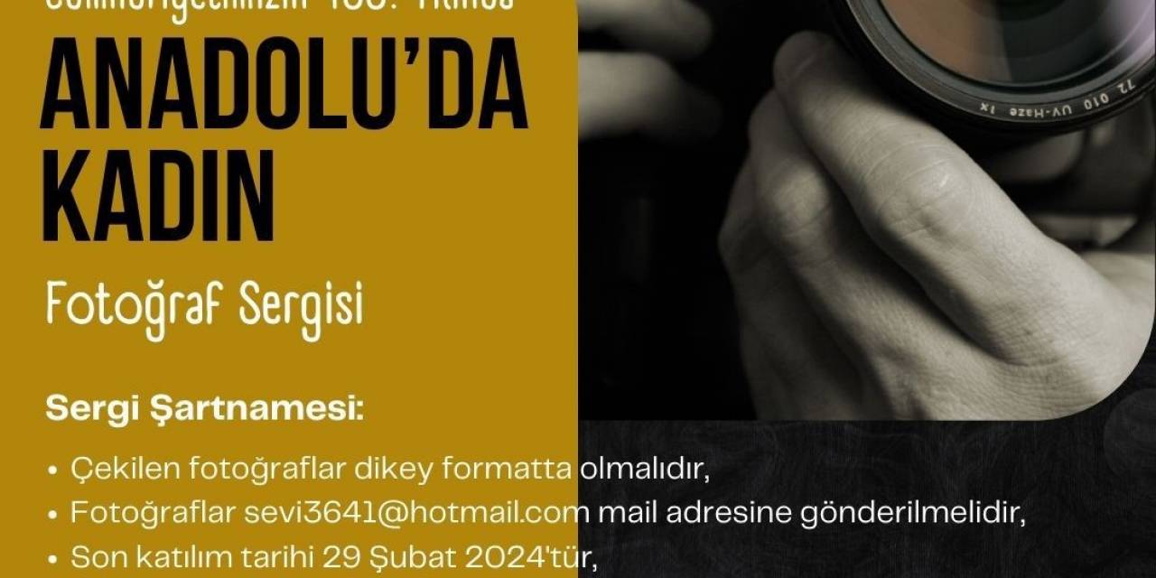 Ersander’den, ‘Anadolu’da Kadın’ Konulu Fotoğraf Sergisi