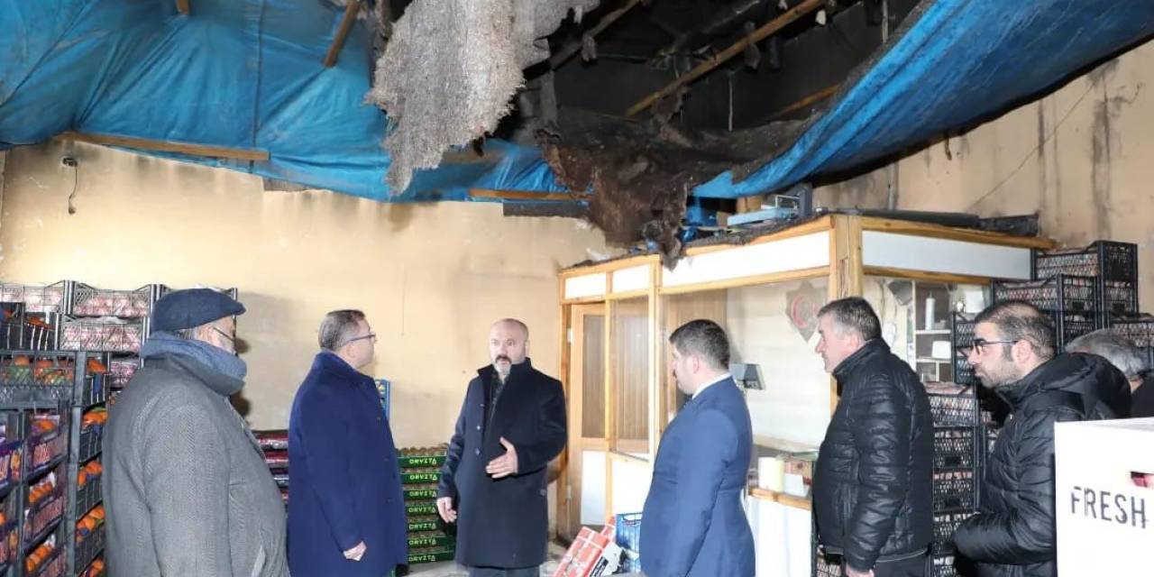 Vali Talimat Verdi, Sebze Hali Onarılacak