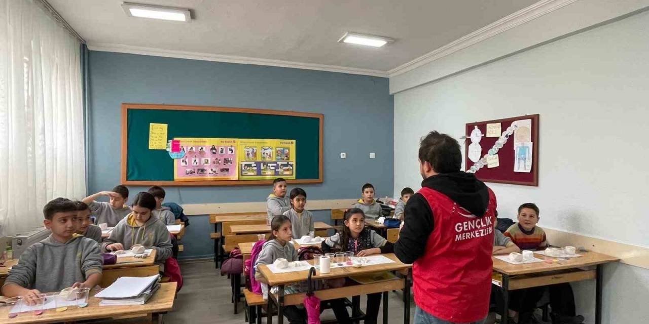 Muğla’da Gönüllü Gençler Çocukları Sanat İle Buluşturdu