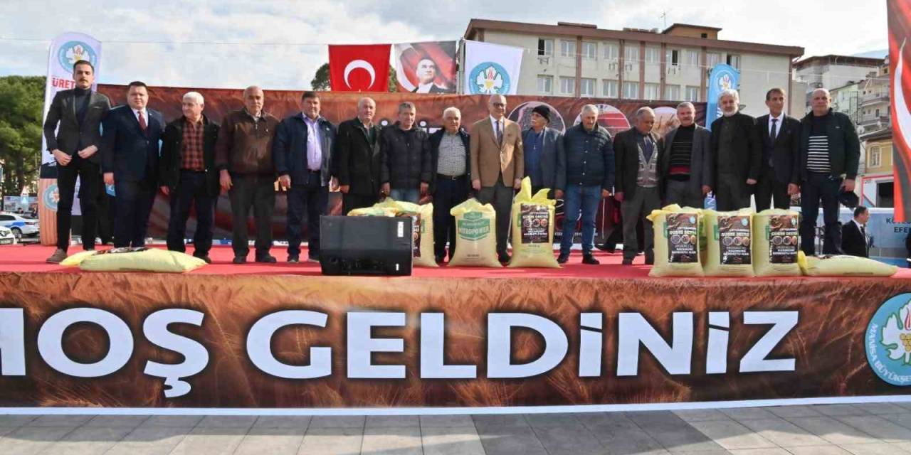 Manisalı Üreticilere 1.850 Ton Gübre Desteği