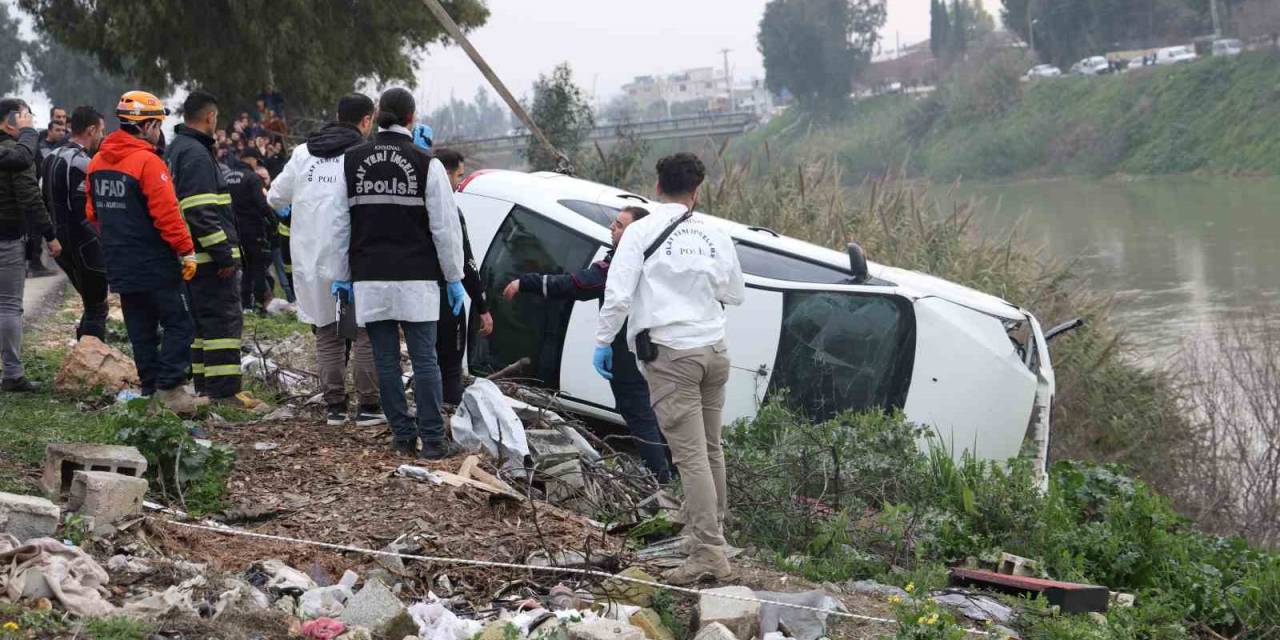 Asi Nehri’ne Düşen Otomobilde Bir Kişi Ölü Bulundu