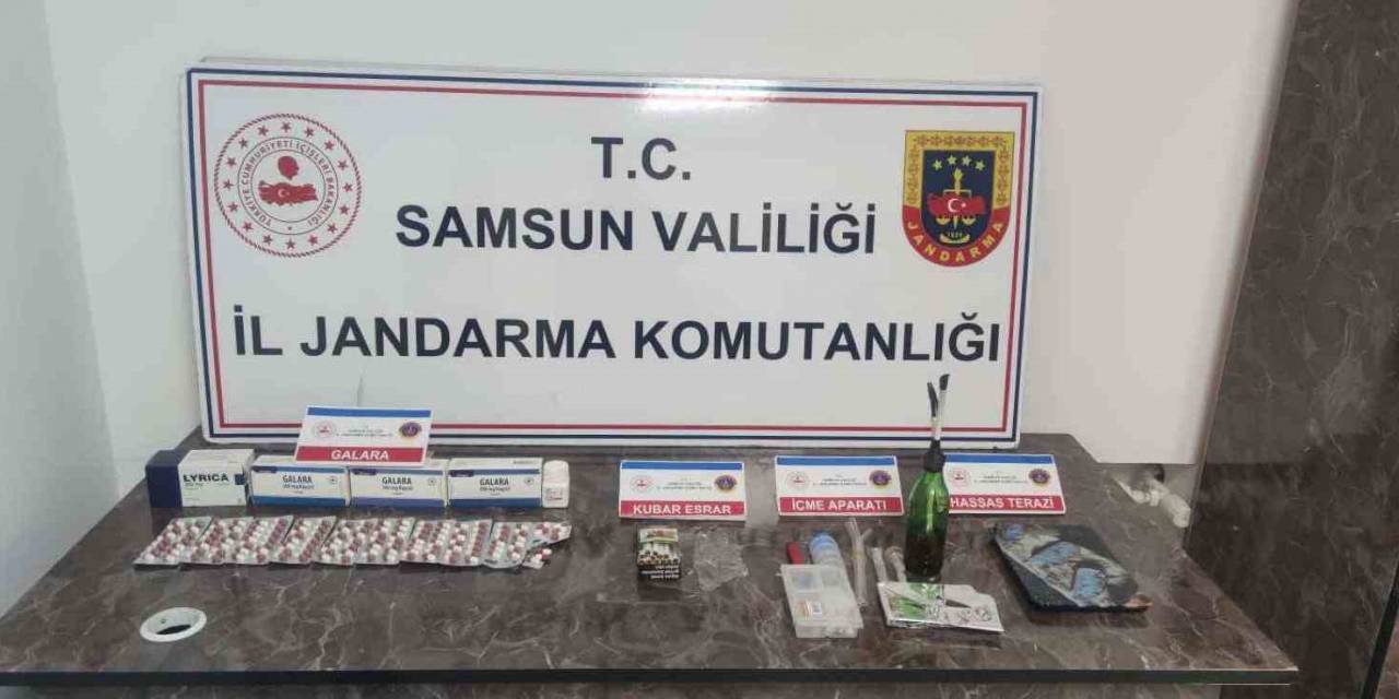 Samsun’da Jandarmadan Uyuşturucu Operasyonu