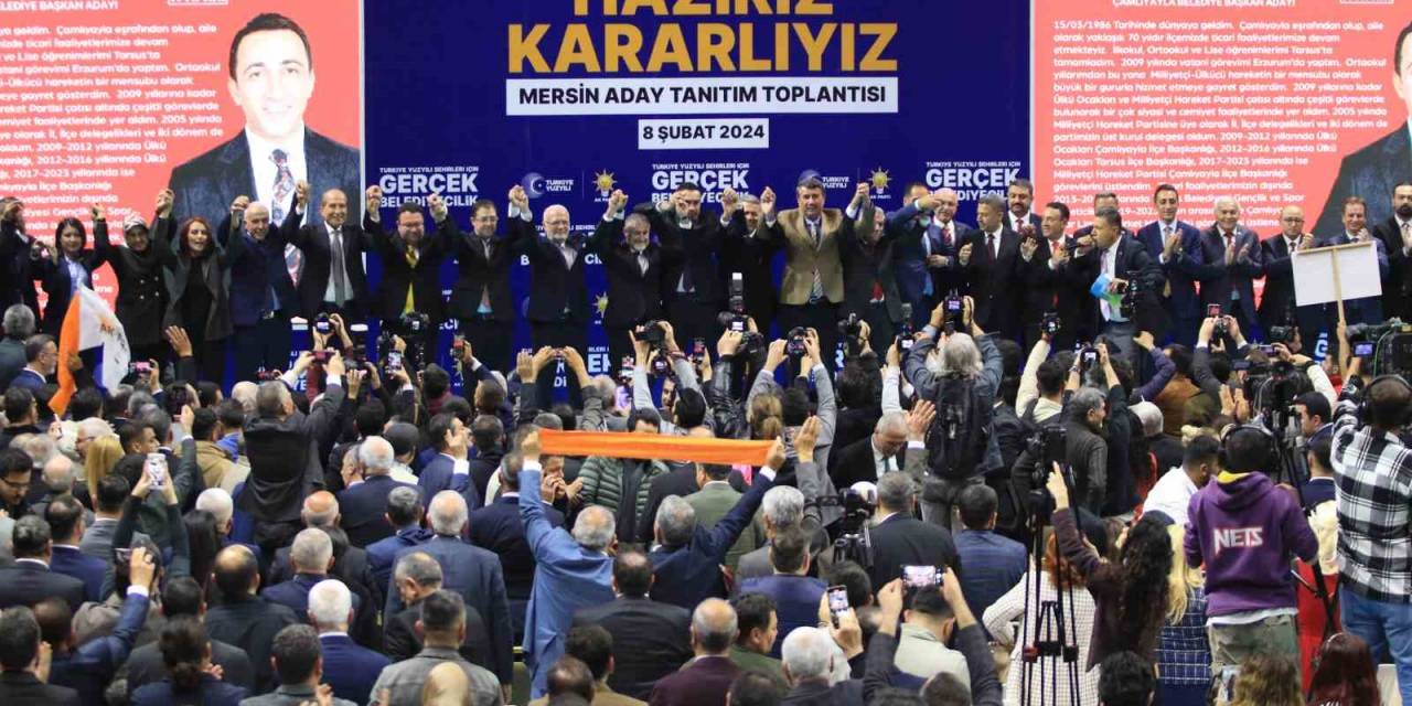 Cumhur İttifakı’nın Mersin Adayları Tanıtıldı
