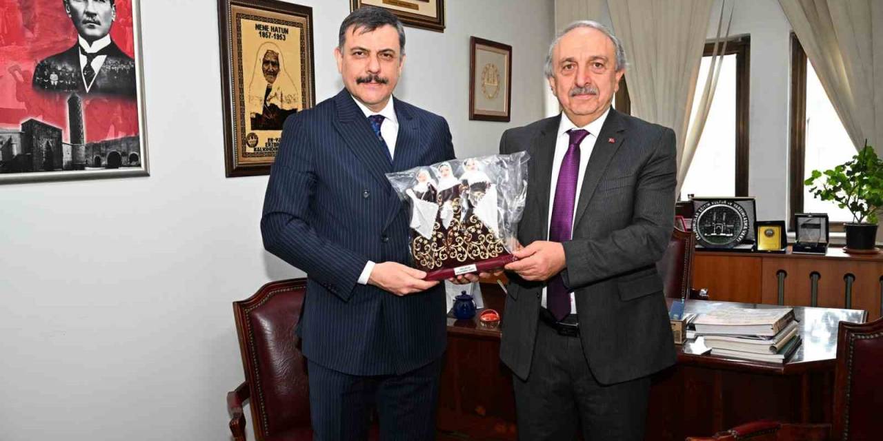 Vali Çiftçi’den Ervak’a 2025 Teşekkürü