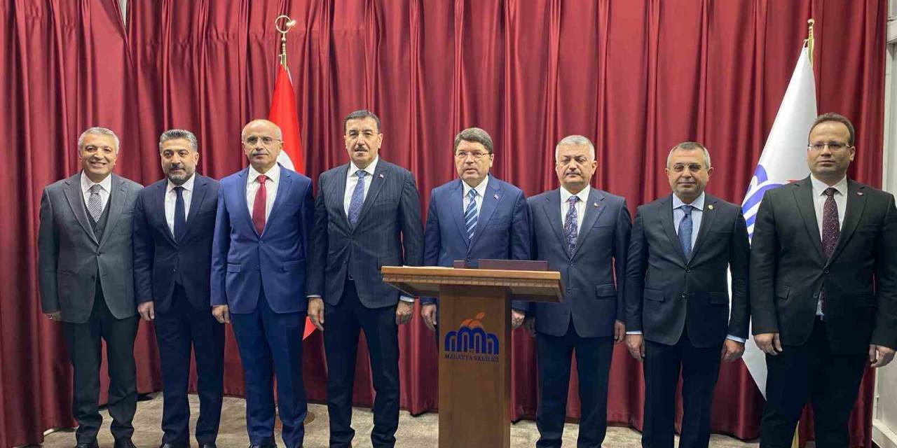 Adalet Bakanı Tunç Malatya’da