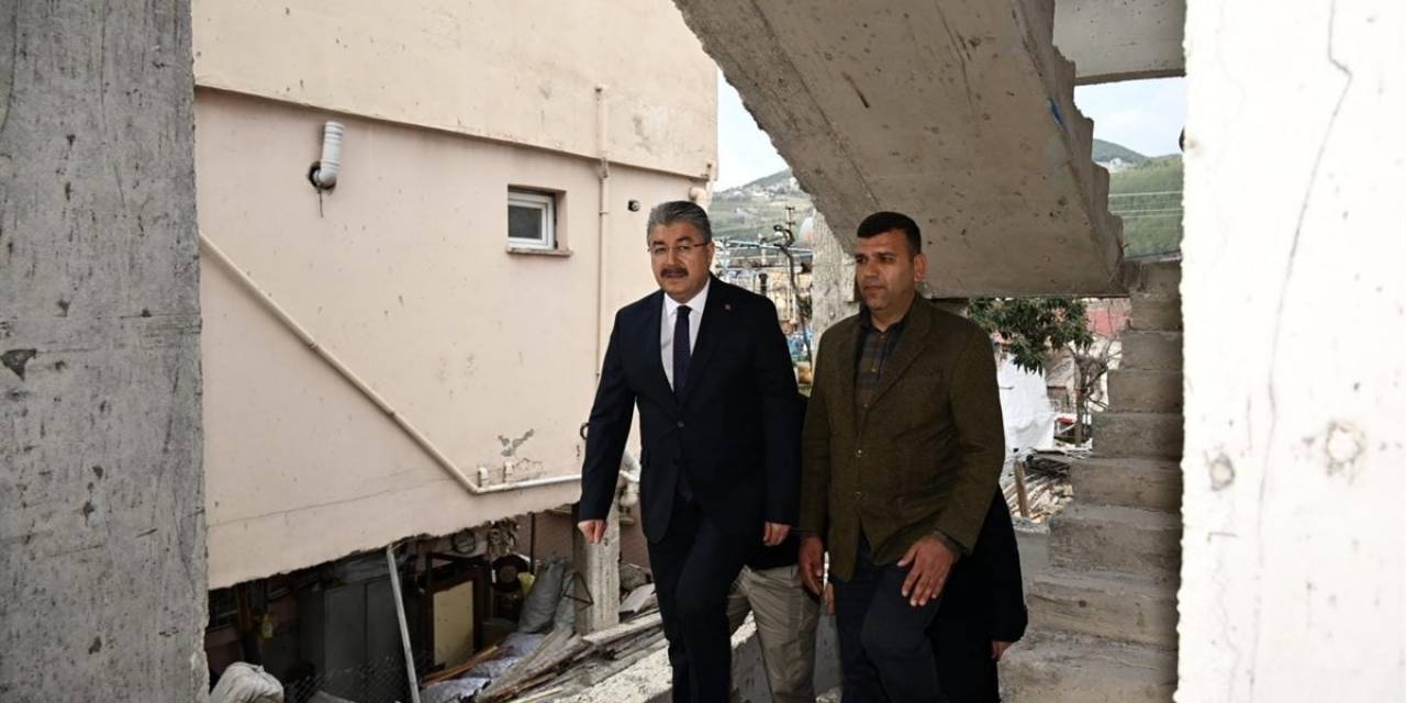 Osmaniye’de Yerinde Dönüşüm Projesinde İnşaatlar Yükseliyor