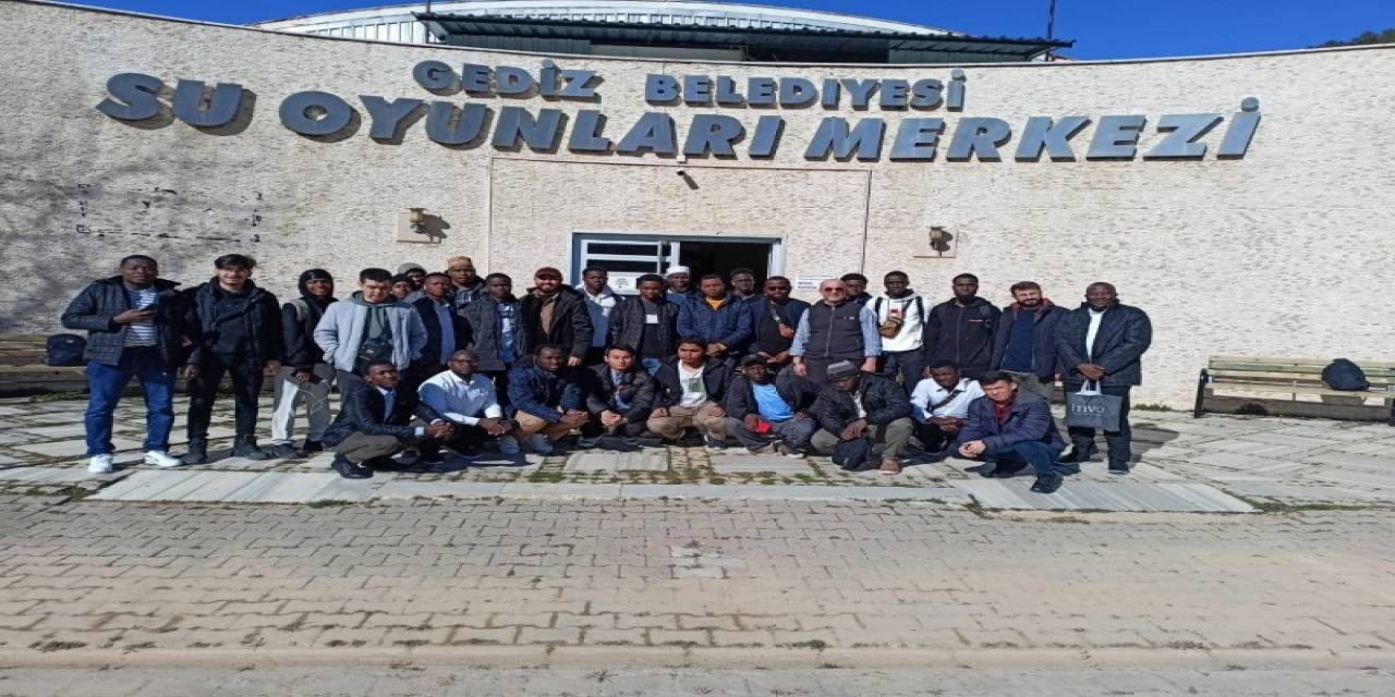 Yabancı Öğrenciler Ilıca Tatil Termal Tatil Köyünde Gönüllerince Eğlendiler