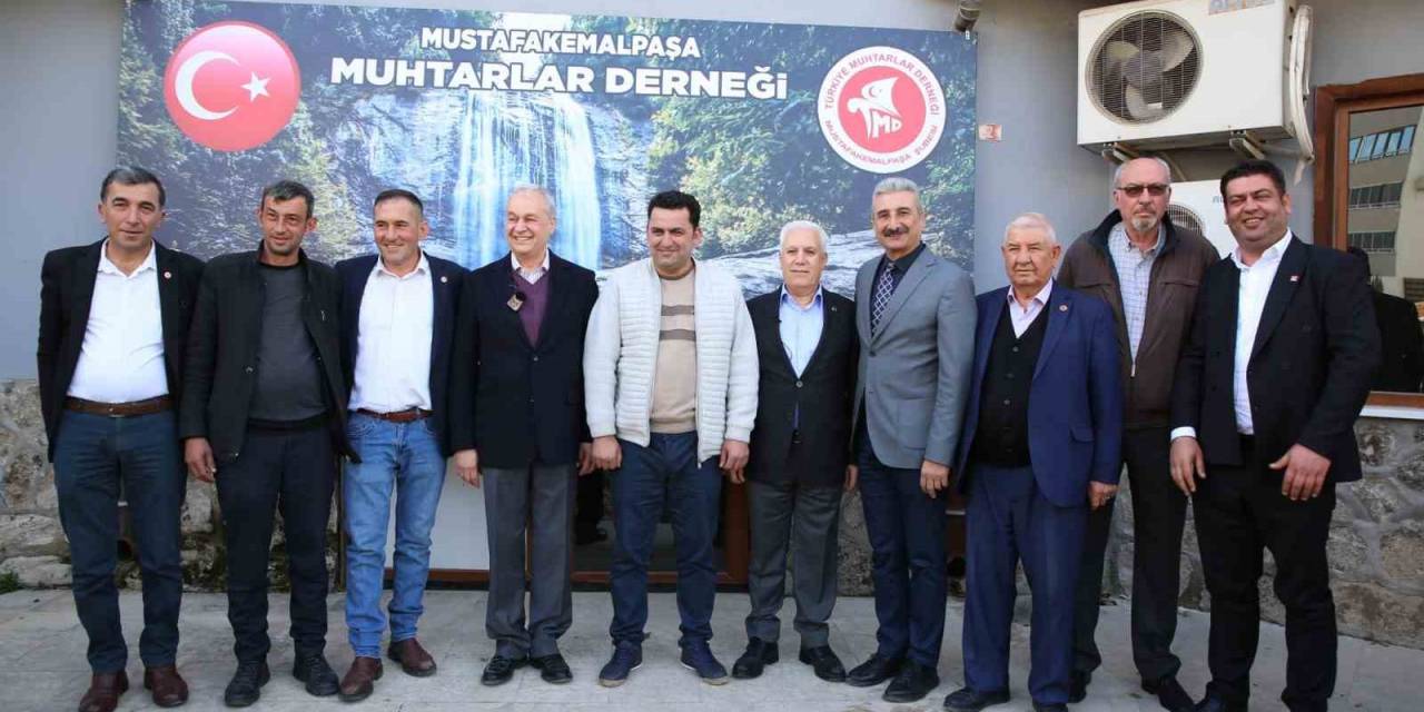 Bursa Büyükşehir Belediye Başkan Adayı Bozbey: “Muhtarlar Mahallerinde Yapılanlardan Haberdar Olmalı”