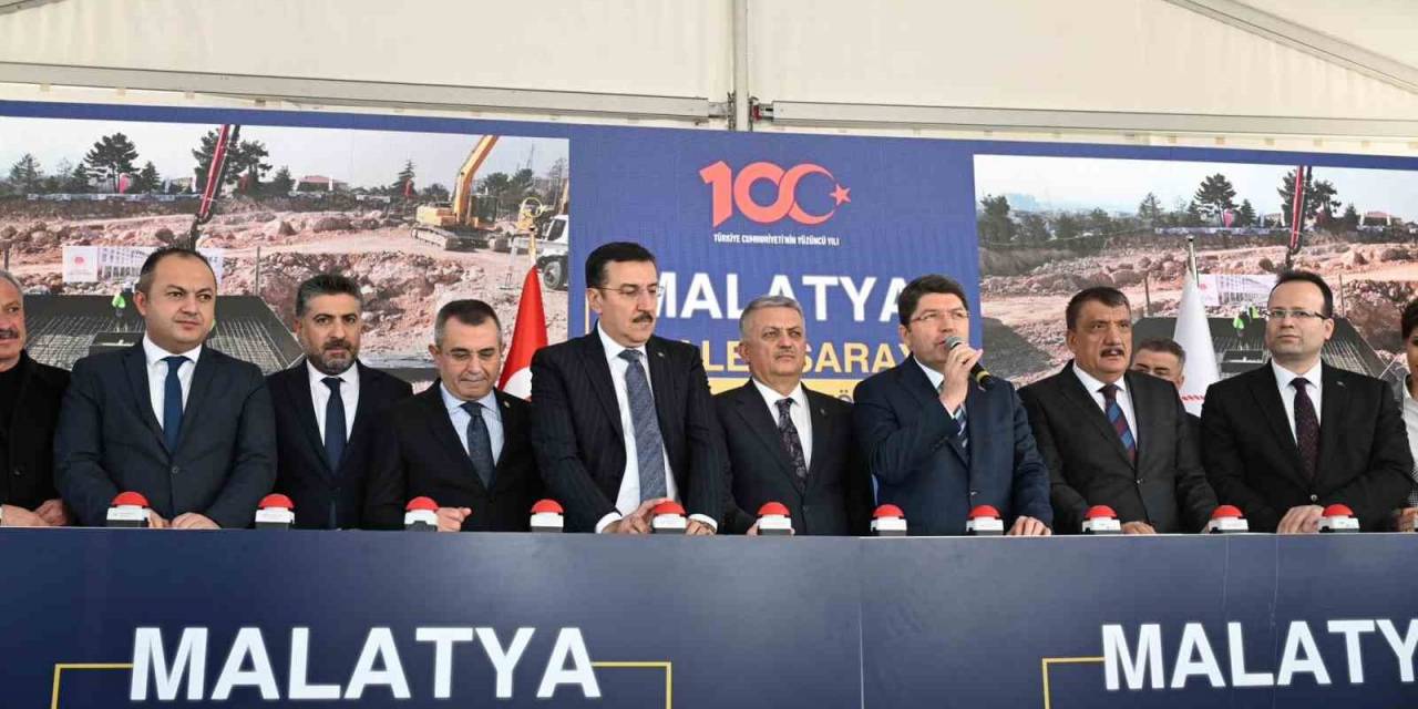 Malatya Yeni Adalet Sarayı’nın Temelleri Atıldı