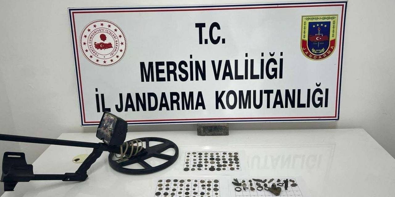Mersin’de Roma Dönemine Ait 108 Adet Sikke Ele Geçirildi