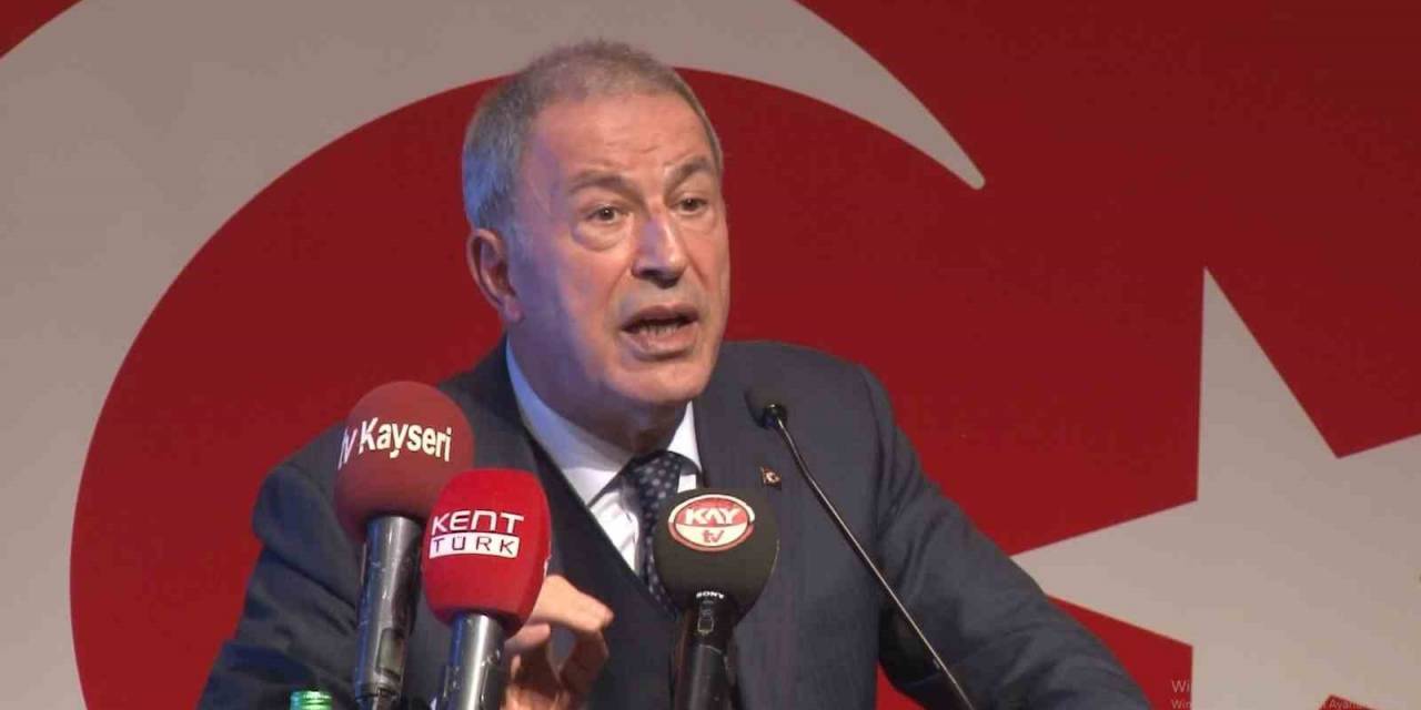 Hulusi Akar: "Filistin’de 7 Bin 700 Kayıp Filistinli Var"