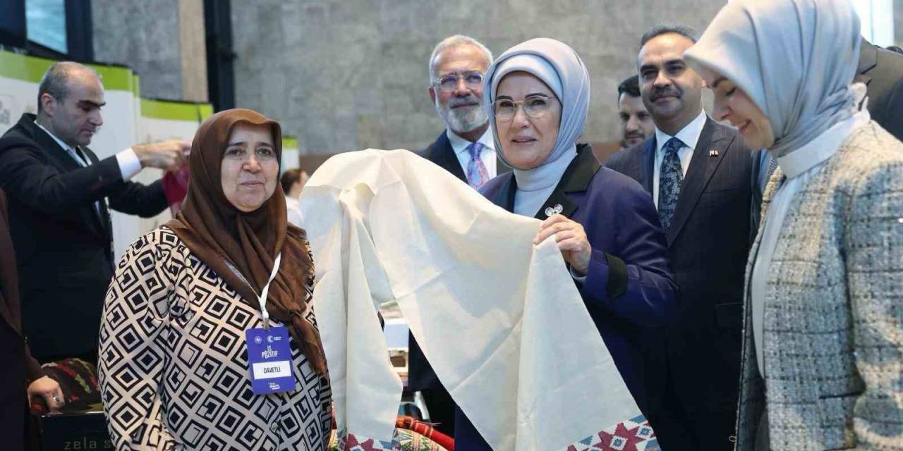 Emine Erdoğan: “Güçlü Bir Türkiye Üç Temel Üzerinde Yükselir; Güçlü Kadın, Güçlü Aile Ve Güçlü Toplum”