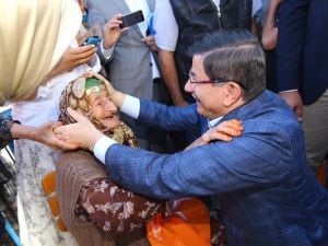 Başbakan Davutoğlu Baba Ocağında