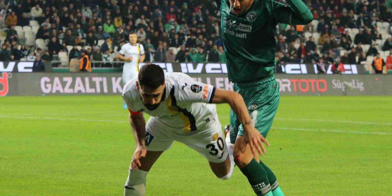 Konyaspor İle Mke Ankaragücü 34. Randevuda