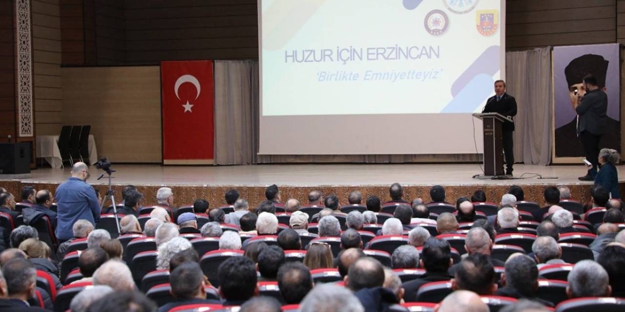 “Huzur İçin Erzincan” Projesinin Tanıtımı Yapıldı