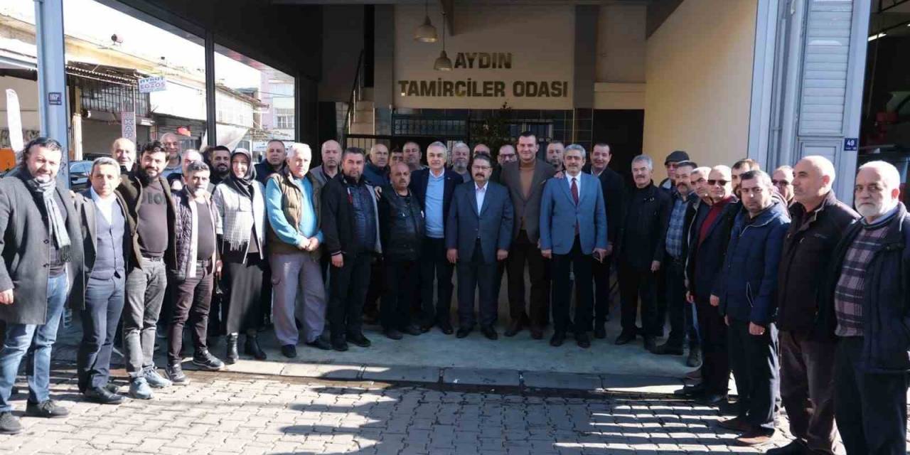 Efeler Belediye Başkan Adayı Pehlivan, Sanayi Esnafı İle Buluştu