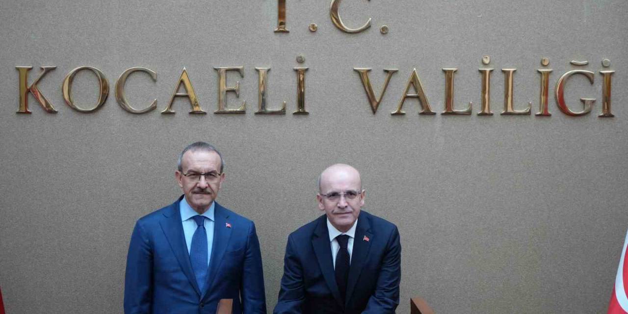 Hazine Ve Maliye Bakanı Mehmet Şimşek Kocaeli’de