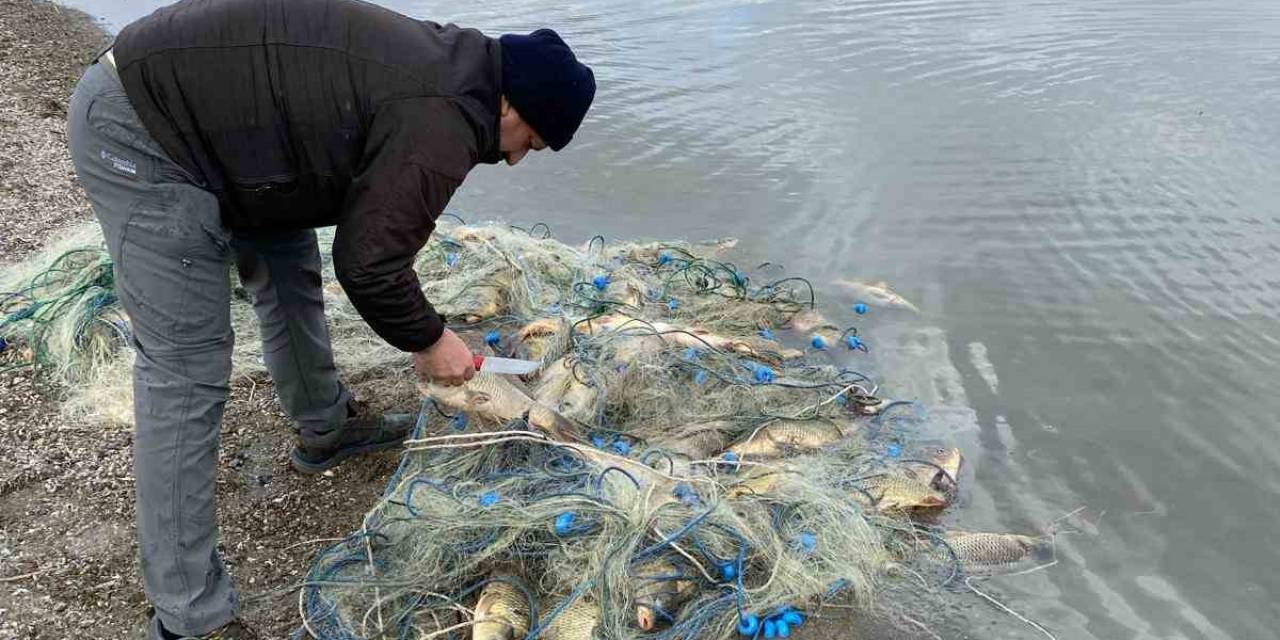 Alaca’da Bin 700 Kaçak Ağ Yakalandı