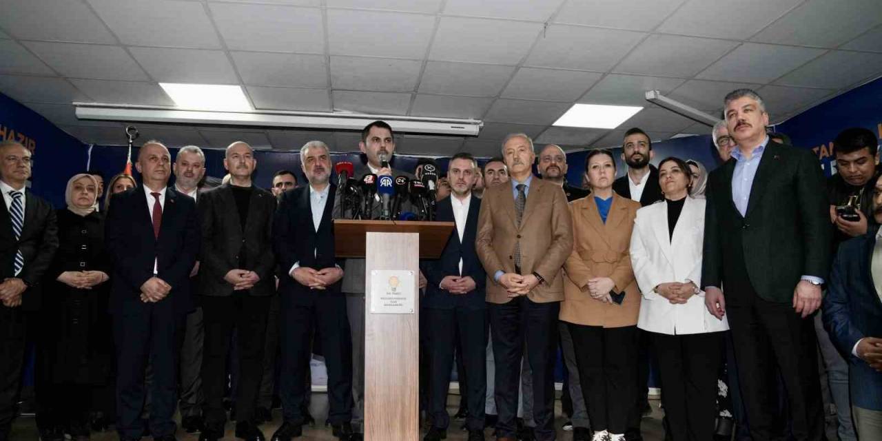 Murat Kurum: "demokrasimize, Birliğimize, Beraberliğimize Yapılan Bu Saldırıyı Şiddetle Kınıyoruz”