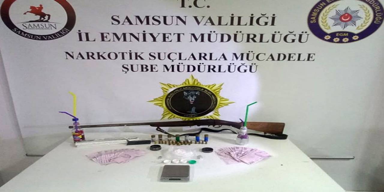 Samsun’da Uyuşturucu Operasyonu: 1 Gözaltı
