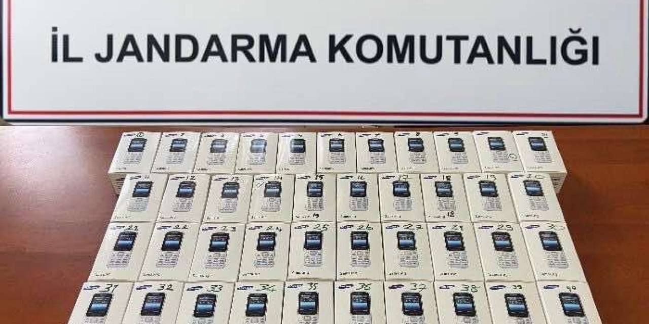 Kırıkkale’de 51 Adet Kaçak Cep Telefonu Ele Geçirildi