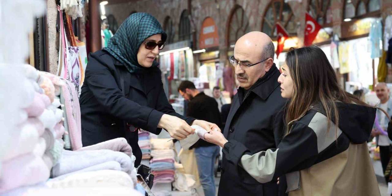 Bursa Valisi Demirtaş Ailecek Halkın İçinde