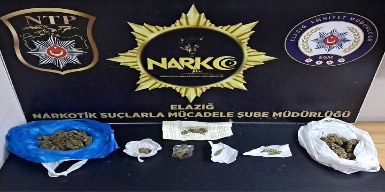 Elazığ’da Uyuşturucu Taciri 1 Kişi Tutuklandı