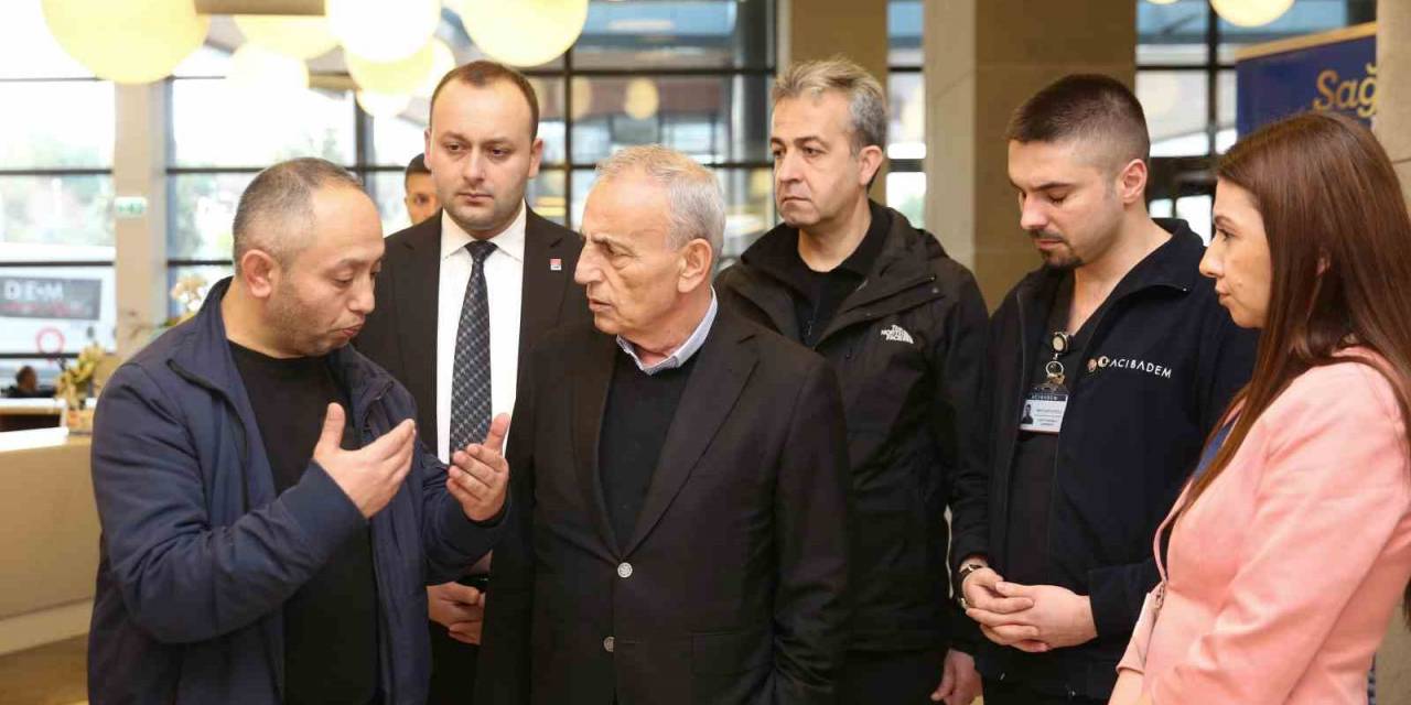 Küçükçekmece Belediye Başkanı Kemal Çebi, Silahlı Saldırıda Yaralanan Ebru Güneş’i Hastanede Ziyaret Etti