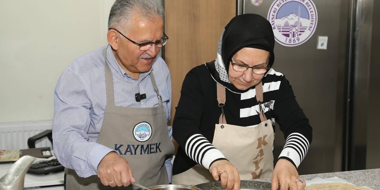 Başkan Büyükkılıç, Eşi İle ’kayseri Yağlaması’ Yaptı