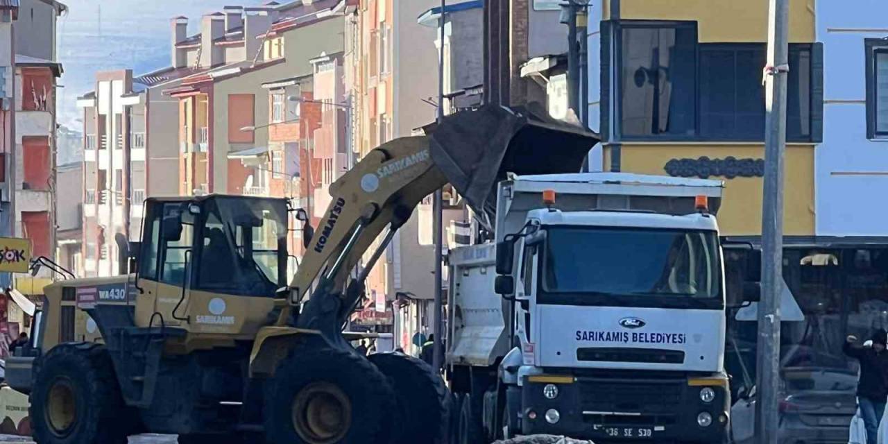 Sarıkamış’ta Kar Temizliği