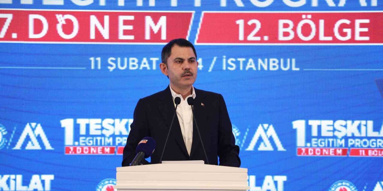 Ak Parti İbb Başkan Adayı Murat Kurum: “Bizim Yol Arkadaşlarımız Davasını Bir Promosyona Değişmez”