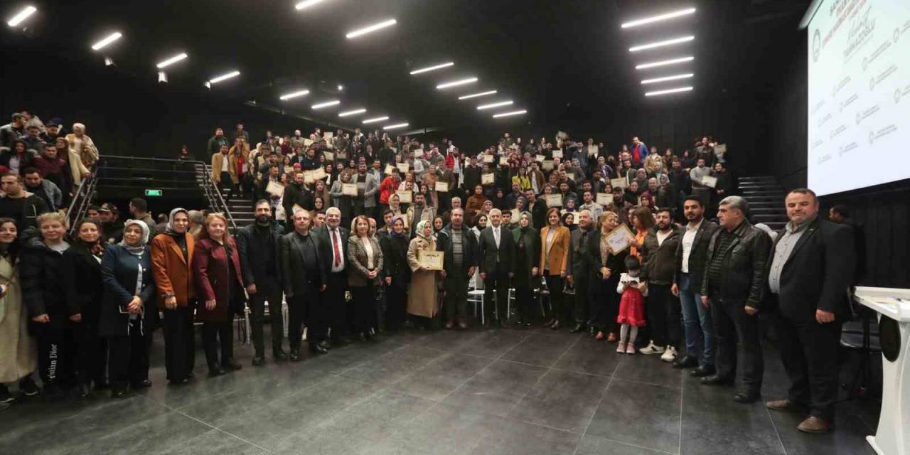 Evlilik Okulu’nda Eğitim Gören 452 Çift Daha Sertifikasını Aldı