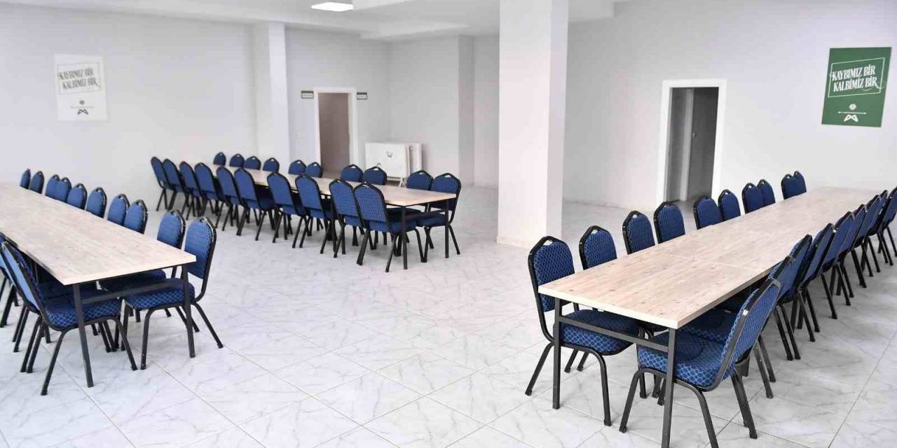 Mersin Büyükşehir Belediyesinden, Kaybı Olan Vatandaşlara Taziye Evi Desteği