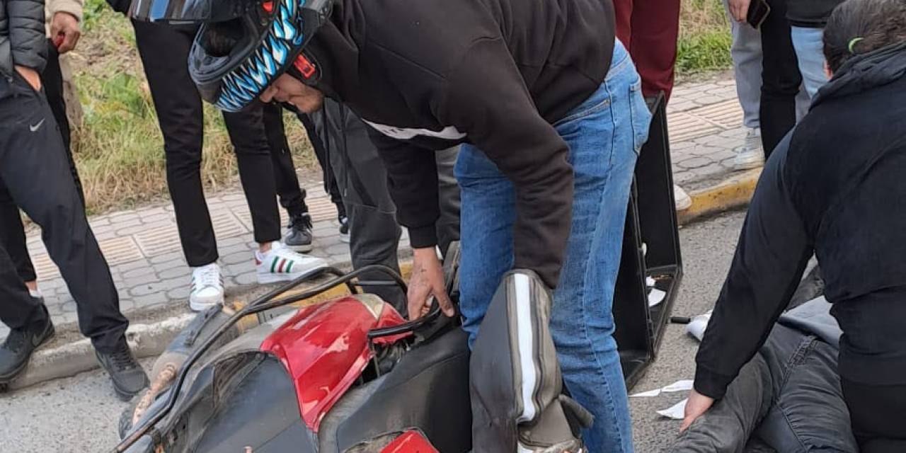 Kapaklı’da Otomobil İle Motosiklet Çarpıştı: 1 Yaralı