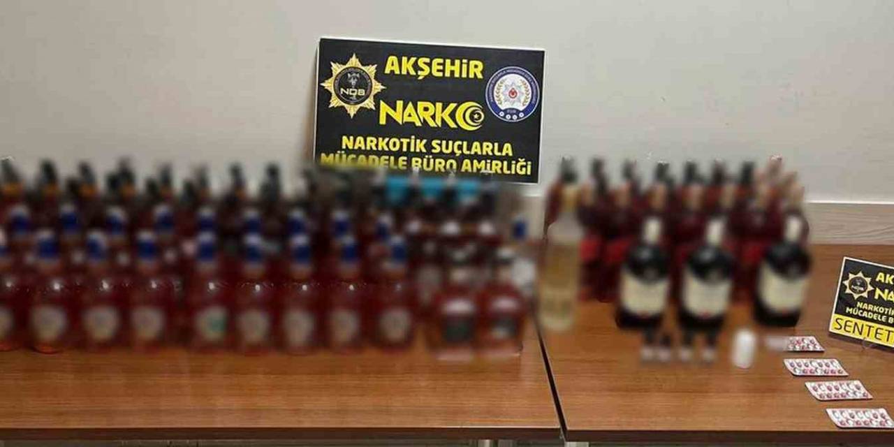 Konya’da Kaçak İçki Ve Uyuşturucu Operasyonu: 1 Tutuklama