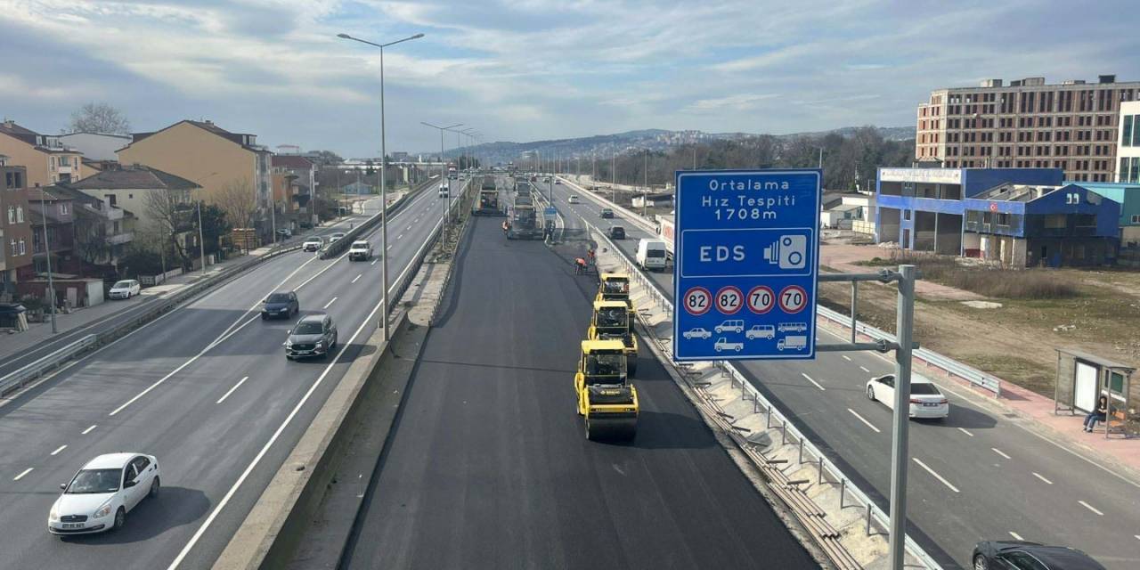 Stadyum Yolunda İstanbul İstikameti Trafiğe Açıldı