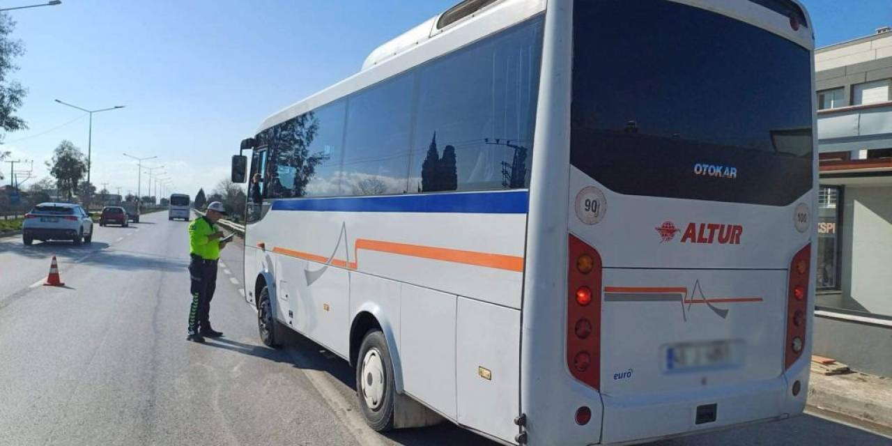 Manisa’da İşçi Servisleri Denetlendi