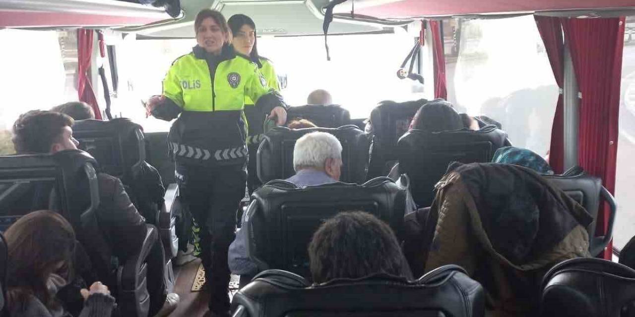 Aksaray’da “Kemerin Seni Hem Koltuğa Hem De Hayata Bağlar” Uygulaması