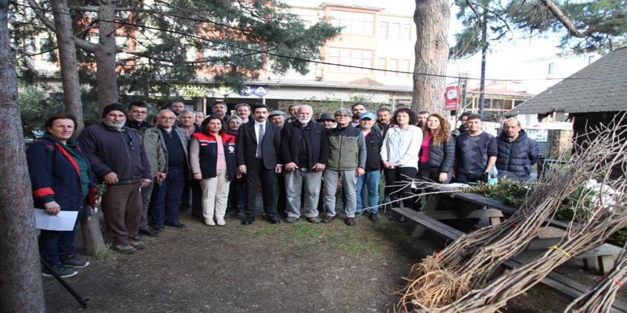 Adalarda Üreticilere Fidan Desteği