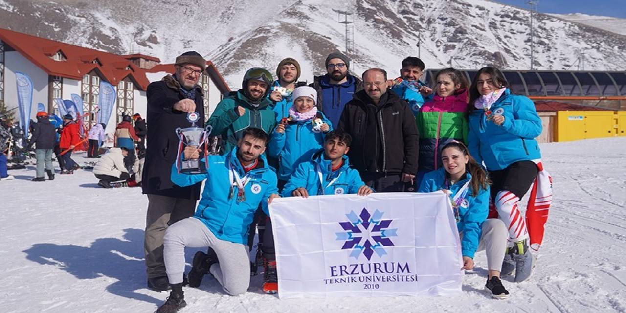 Etü Palandöken’de Zirvenin Sahibi Oldu