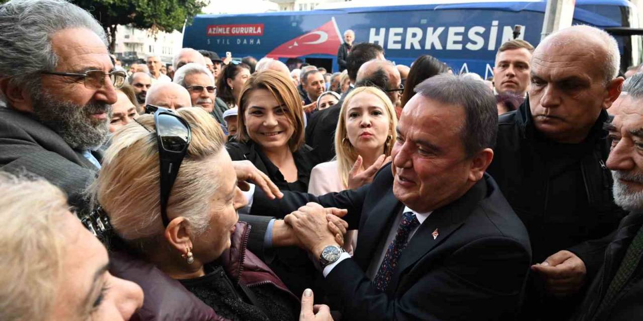 Başkan Böcek: "Manavgat’a 5 Yılda 2 Milyar 424 Milyon Liralık Yatırım Yaptık"