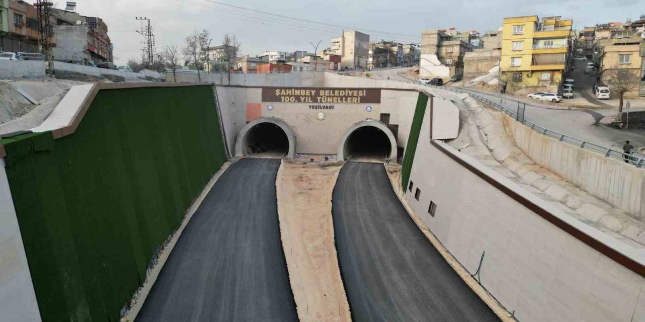 Şahinbey Belediyesi 100. Yıl Tünelleri´nde Adım Adım Sona Doğru