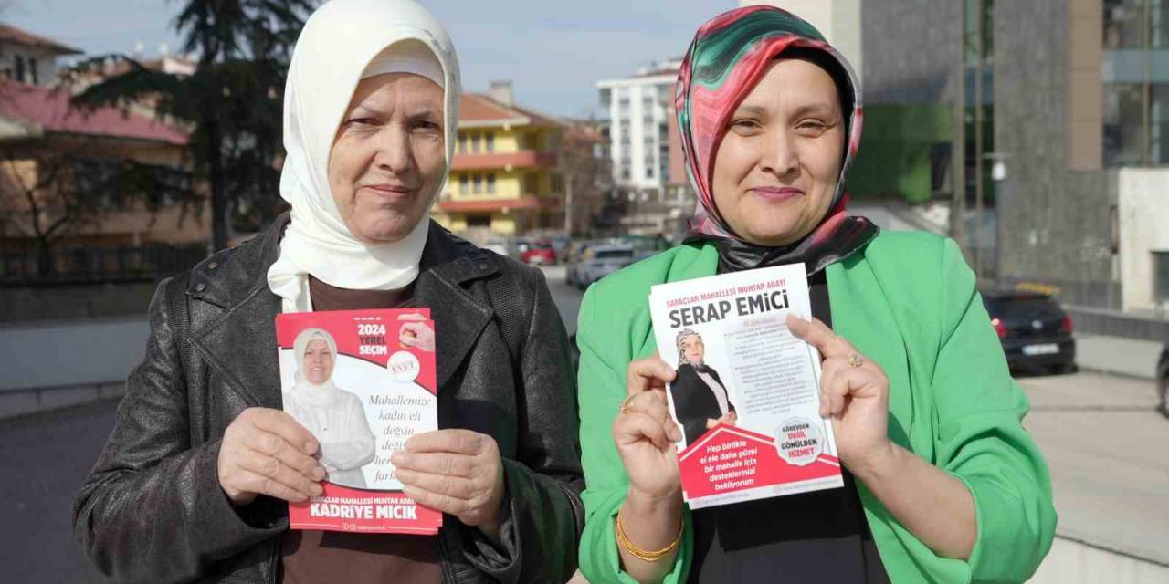 Anne ve Kızının Muhtarlık Yarışı: Birbirine Rakip Oldular