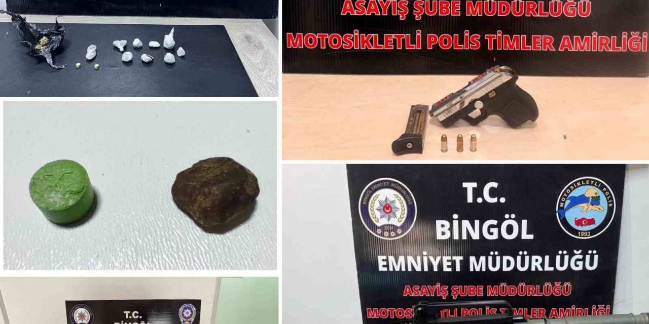 Bingöl’de Aranan 3 Şahıs Yakalandı